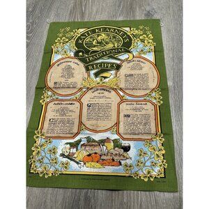 Kate Kearney’s Traditional Recipes Linen Tea Towel B57